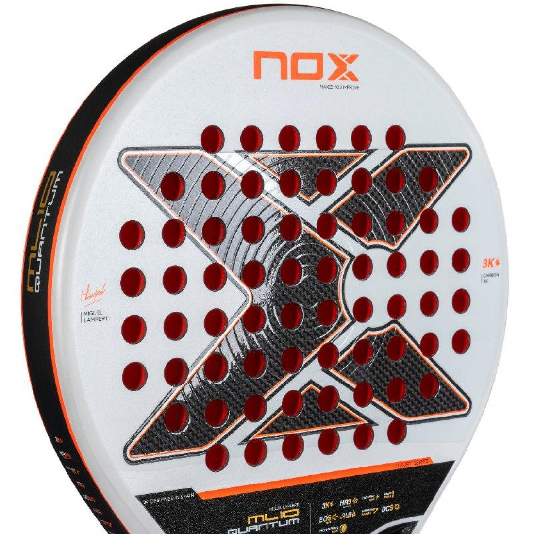 Padel Racket Nox ML10 Quantum 3K by Miguel Lamperti