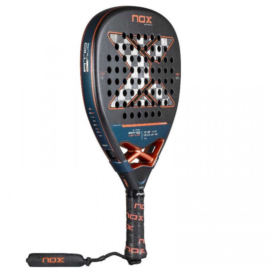 Padel Racket Nox AT10 Attack 18K Alum 2025 by Agustin Tapia
